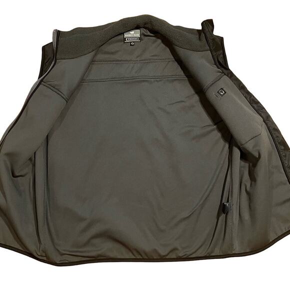 Southern Marsh Fieldtec Men's Full Zip Fleece Vest Size Small Black Outdoors - Picture 5 of 7